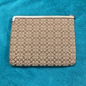 Coach tablet case
